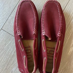 Men suede mocassini,bought in Italy,absolutely new